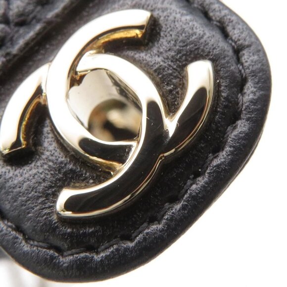 CHANEL Matelasse Heart ChainCoin purse Lambskin Black - Picture 6 of 11